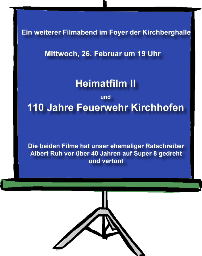 Leinwand Film 2