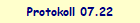Protokoll 07.22