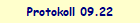 Protokoll 09.22