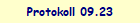 Protokoll 09.23