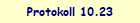 Protokoll 10.23