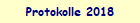 Protokolle 2018